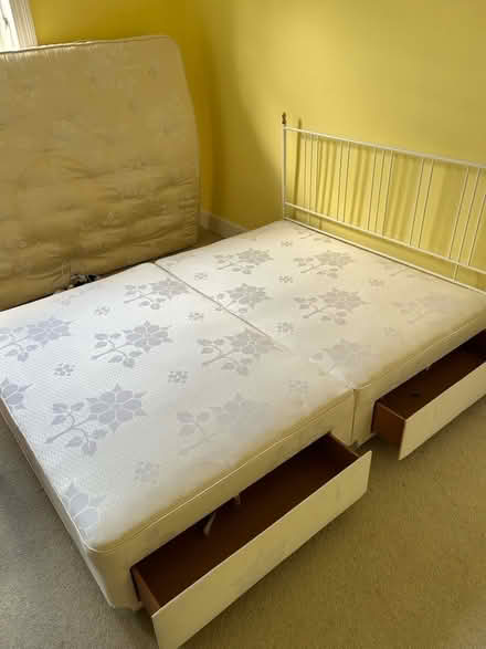 Photo of free Double bed - divan and mattress (Richmond TW10) #1