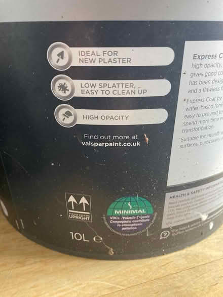 Photo of free 10L pot of magnolia paint (Streatham Hill, SW2) #2