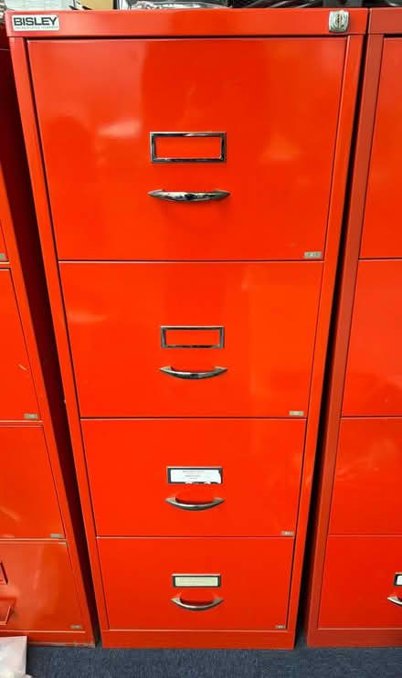 Photo of free 2 x Filing cabinets with dividers (Ashford Middlesex) #1