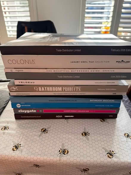 Photo of free Various Bathroom Catalogues (Kings Hill, ME19) #1