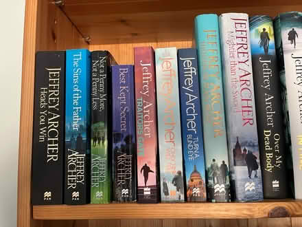 Photo of free Jeffery Archer books (trowbridge, BA14) #1