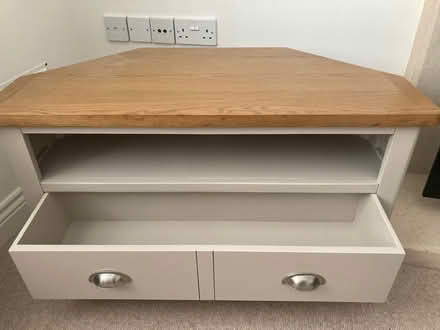 Photo of free Wooden Corner TV Stand (Leigh Park BA13) #2