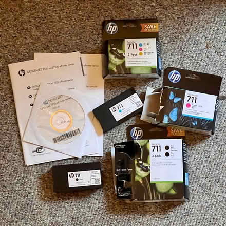Photo of free HP Designjet Wireless Ink Printer (BR6) #2