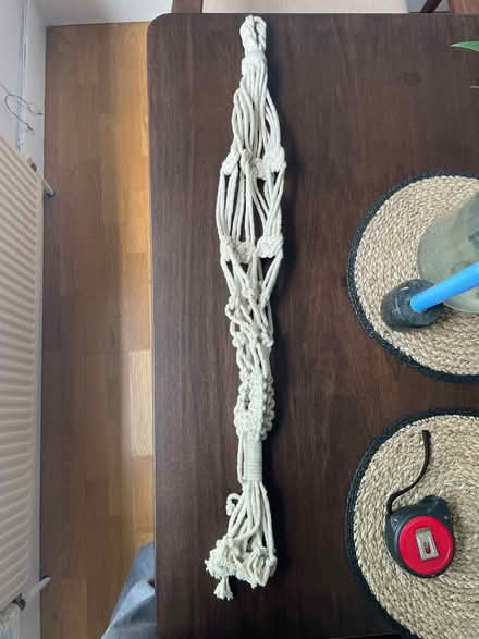 Photo of free macrame plant holder (East Dulwich SE15) #2
