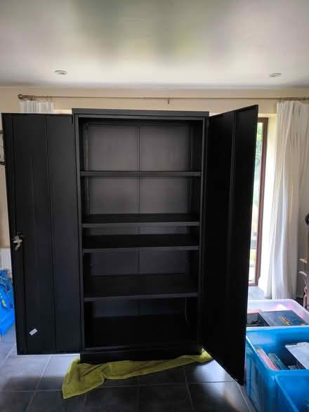 Photo of free Metal Storage Cabinet (Epsom, Surrey KT18) #2