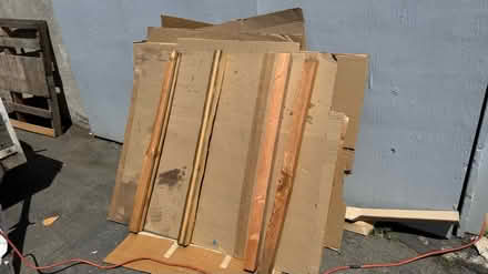 Photo of free Big stack of 4 x 8 sheet cardboard (East Richmond Heights) #1