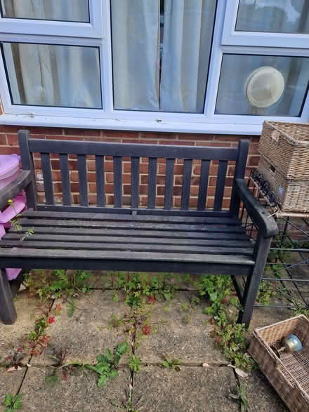 Photo of free Stone planters, terracotta pots, bench (Englefield Green TW20) #1