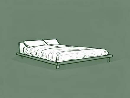 Photo of Double Bed Base (Smith's Wood B36) #1