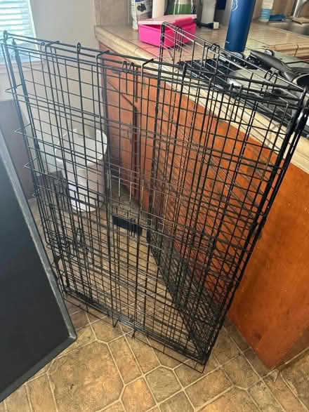 Photo of free Large folding dog crate (San Jose California) #2