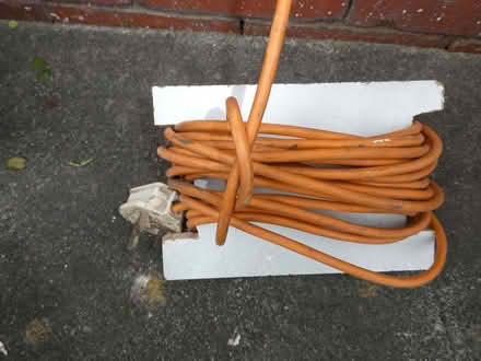 Photo of free 10 metres approx 2 core extension cable (Whitestake PR4) #1