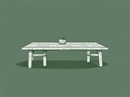 Photo of free Kitchen pine table (Harefield UB9) #1