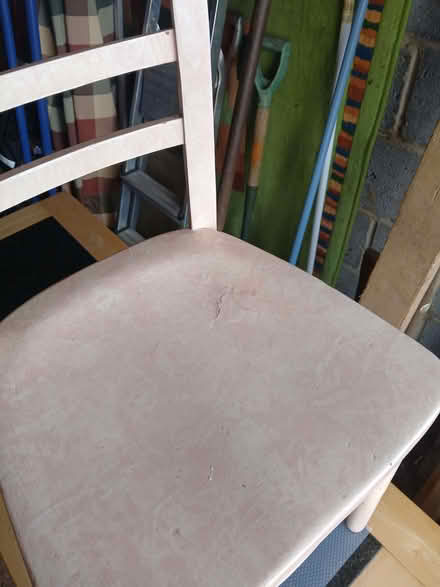 Photo of free Pink dining/bedroom chair (Spalding PE11) #4