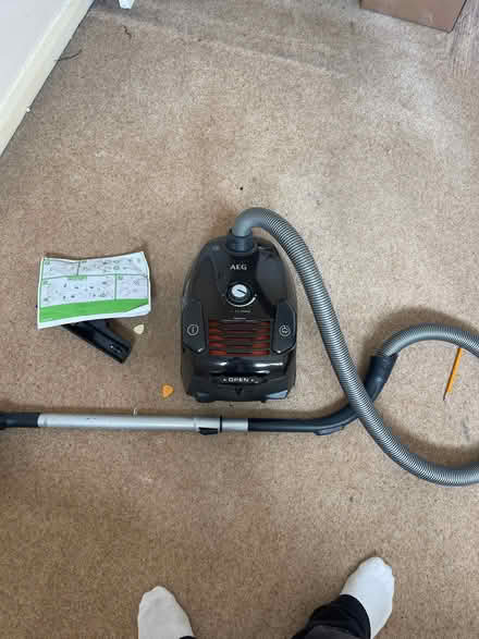 Photo of free AEG cylinder hoover (Knaresborough HG5) #1
