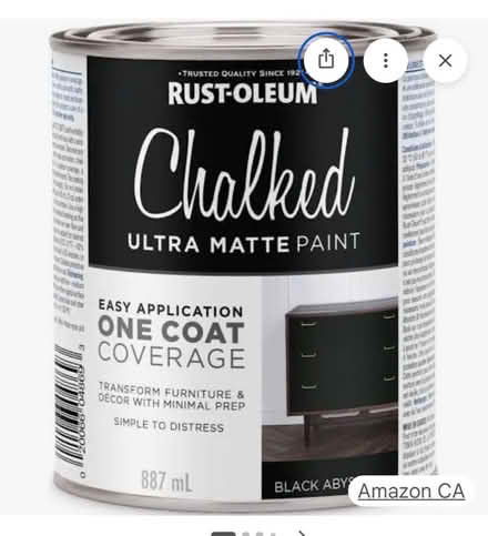 Photo of Black chalk paint (Pineview Gloucester) #1