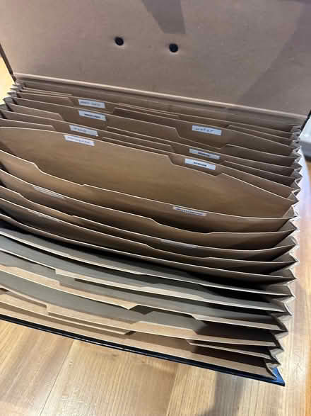 Photo of free Concertina folder for A4 documents (Nailsworth GL6) #2