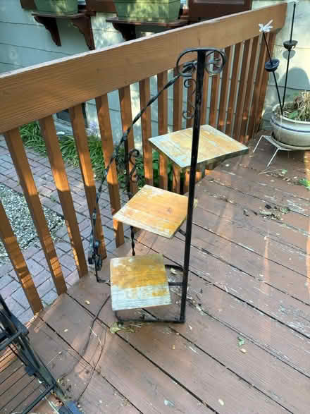 Photo of free Outdoor tables/plant shelves (Croton-on-Hudson) #4