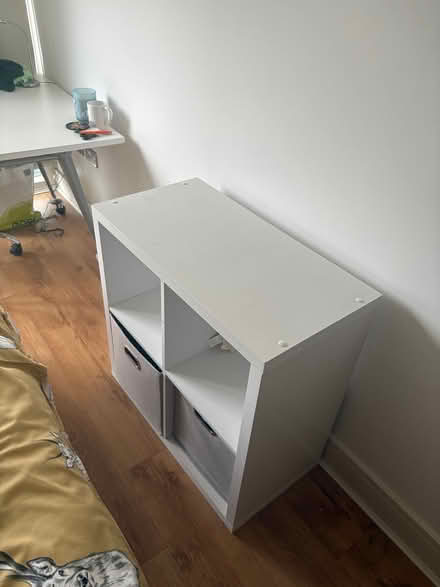 Photo of free Storage unit white (Leopardstown) #1