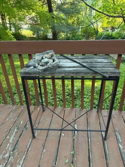 Photo of free Outdoor tables/plant shelves (Croton-on-Hudson) #3