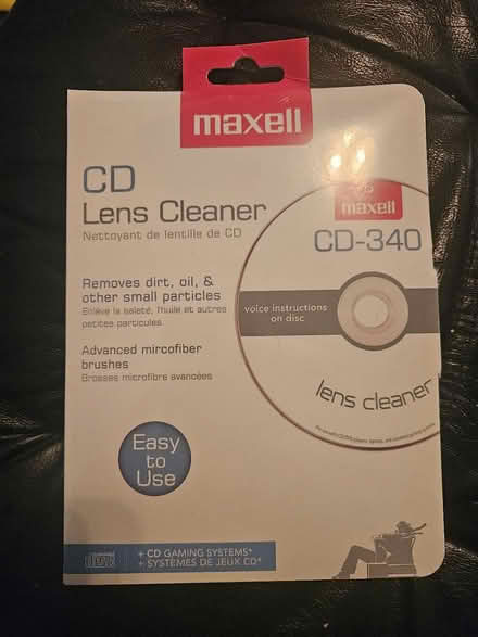 Photo of free CD Lens Cleaner - Maxell (Leslieville) #1