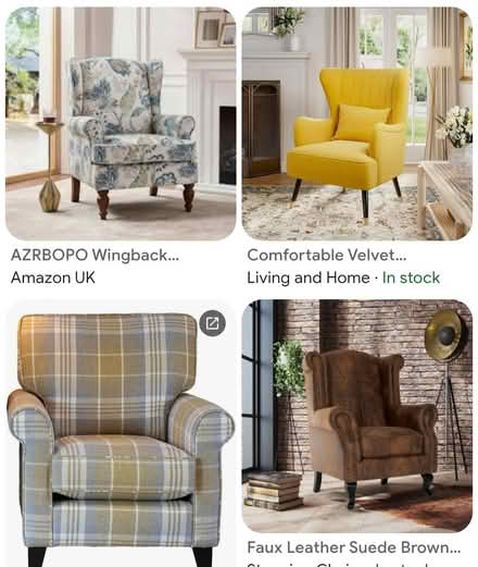 Photo of Wingback style chairs (Ainsdale PR8) #1
