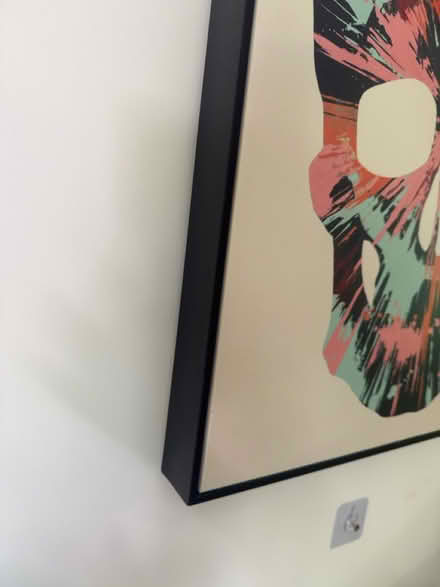 Photo of free Colourful Skull Canvas Print (L16 Childwall) #2