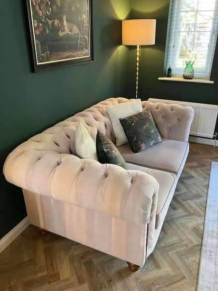 Photo of free Chesterfield Style 2-Seater Sofa with Button Back Detail (Chilton OX11) #2
