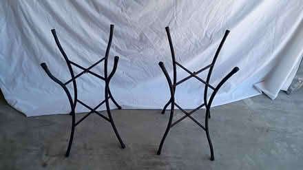 Photo of free 2 plant pot stands (Villages of Rolesville) #1