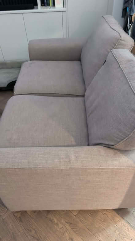 Photo of free Grey sofa 2-seater (Canonbury N1) #2