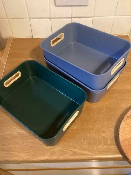 Photo of free Storage bins \ caddy (Lower Earley RG6) #1