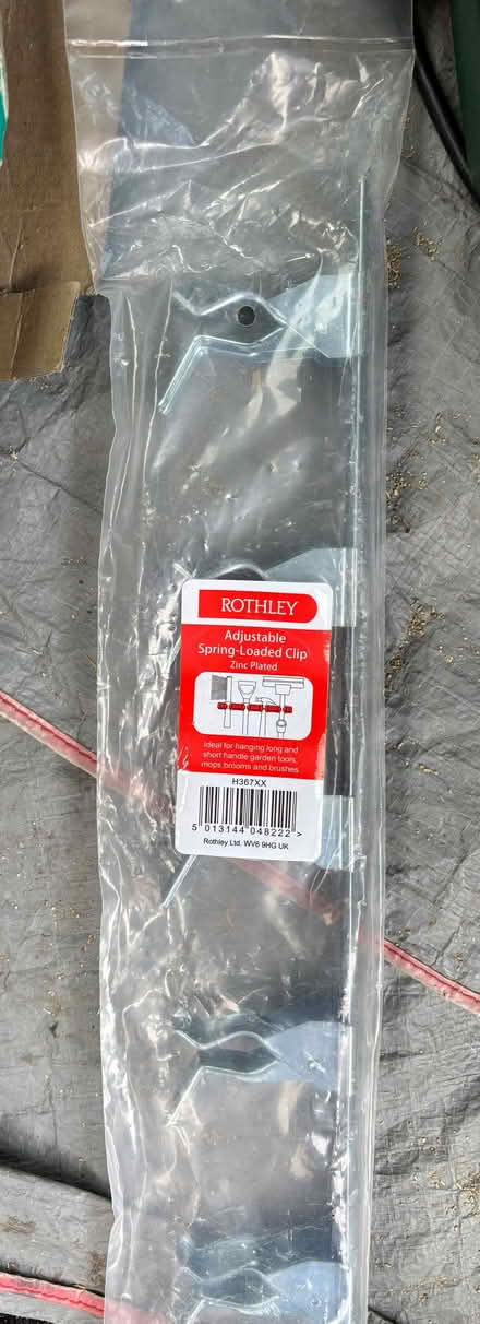 Photo of free Tool rack with spring clips (Cooden TN39) #1