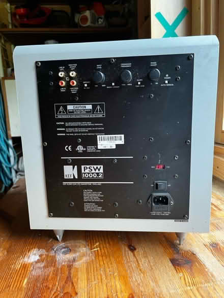 Photo of free Kef1005 surround sound loudspeakers (Waldron, East Sussex) #1