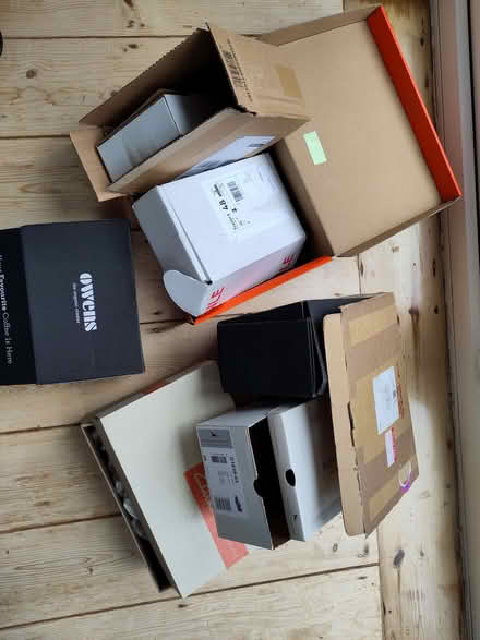 Photo of free 9 small boxes, for posting items? (Henleaze Ward BS9) #2