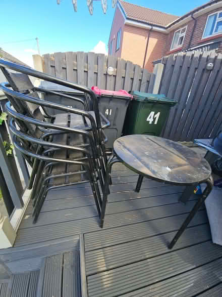 Photo of free Garden Table And Chair (Eastwood S65) #1