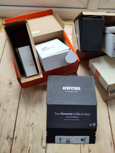 Photo of free 9 small boxes, for posting items? (Henleaze Ward BS9) #3