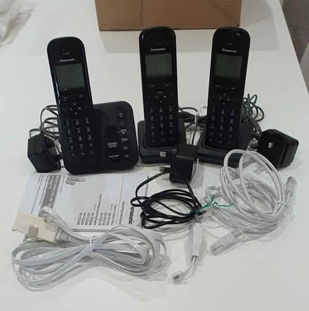 Photo of free Set of 3 cordless phones (Bolton le Sands, LA5) #1