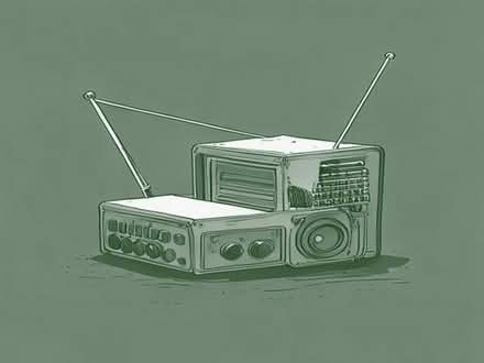 Photo of C.B. / HAM radio books and antenna (Neatishead NR12) #1