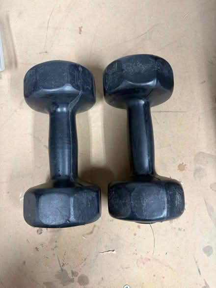 Photo of free Pair of 3 lb Weider Hand Weights (Belmont, MA) #1
