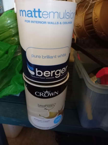 Photo of free Tins Of Paint, All Quite Full (Broadstairs CT10) #1