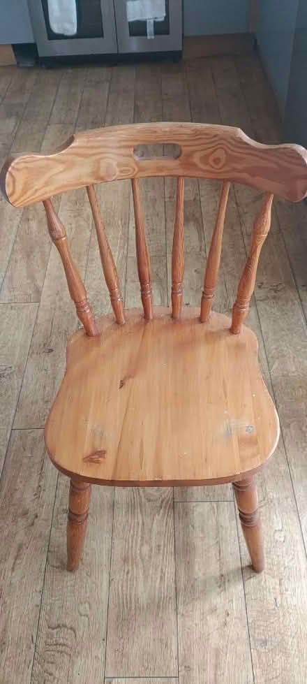 Photo of free 4 Pine Dining Chairs (Stoke PL2) #1