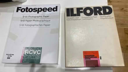 Photo of free Photographic paper 4 dark room TW11 (TW11 Teddington) #1