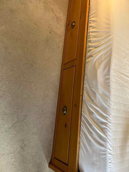 Photo of free Wooden Bed with Drawers & Matress (Potters Bar EN6) #3