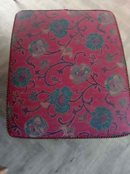 Photo of free Large Footstool On Castors (Broadstairs CT10) #1