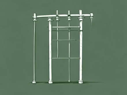 Photo of scaffolding poles. (Hereford HR1) #1