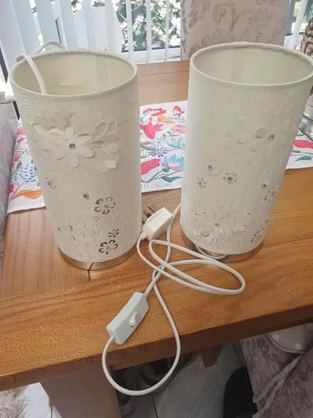 Photo of free 2x cream lamps (Elstow MK42) #1