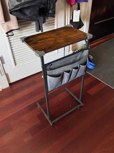 Photo of free C shaped end table (Andersonville /Ravenswood) #1