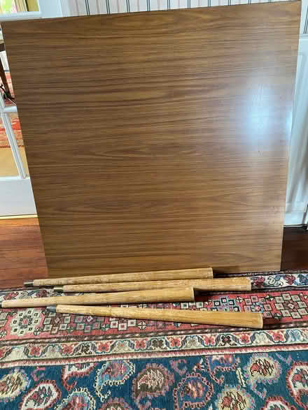 Photo of free Table 90cm square with removable legs (Cambusbarron FK7) #1