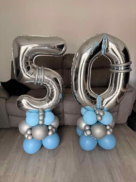 Photo of free balloons - 5 & 0 (CV6) #1