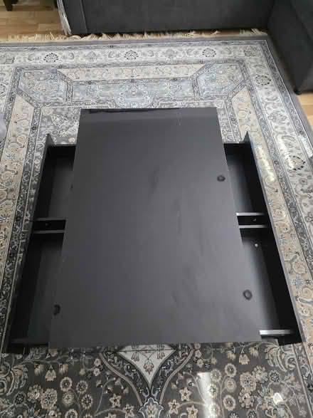 Photo of free Gloss black coffee table with 4 drawers. (Slough SL2) #2