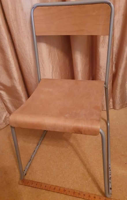 Photo of free 3 Stacking chairs (LA2 South of Lancaster) #1