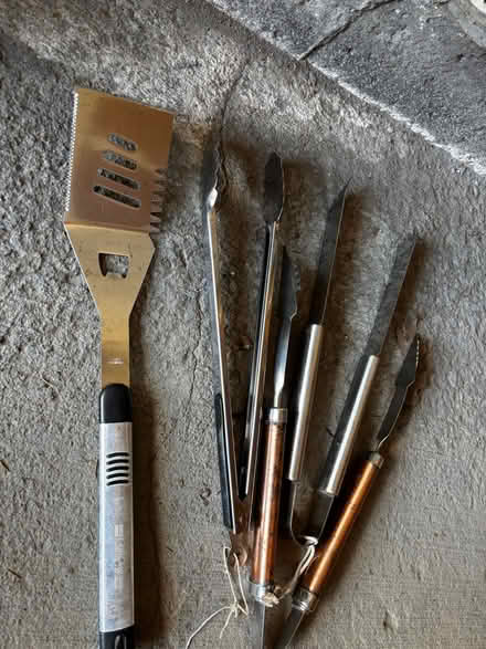 Photo of free Camp BBQ and utensils (Pineview Gloucester) #3
